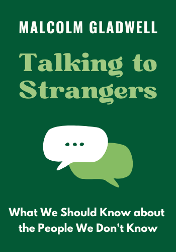 Talking to Strangers book