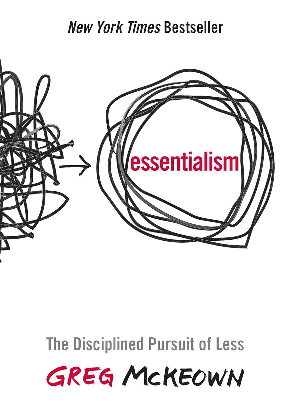 Essentialism: The Disciplined Pursuit of Less book