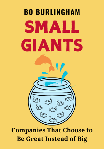 Small Giants: Companies That Choose to Be Great Instead of Big book